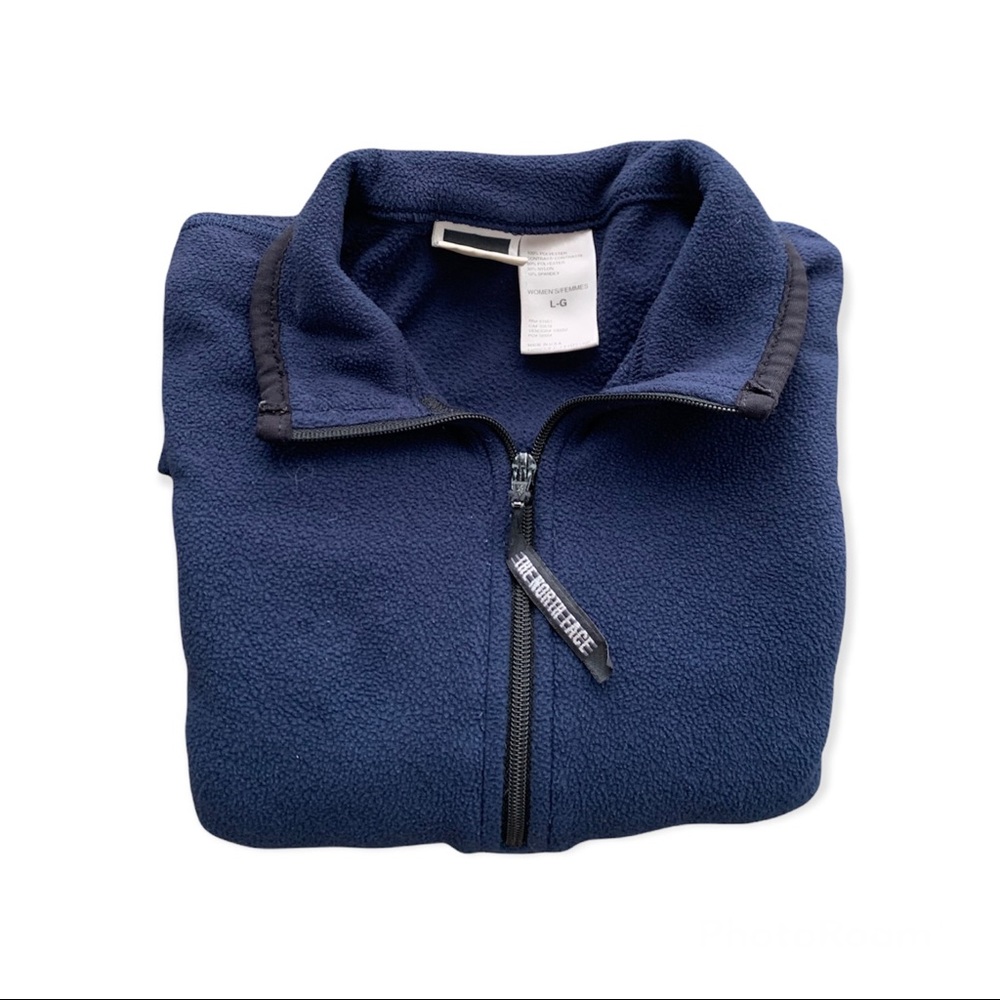 The North Face Women’s Quarter Zip Pullover Fleece Size L